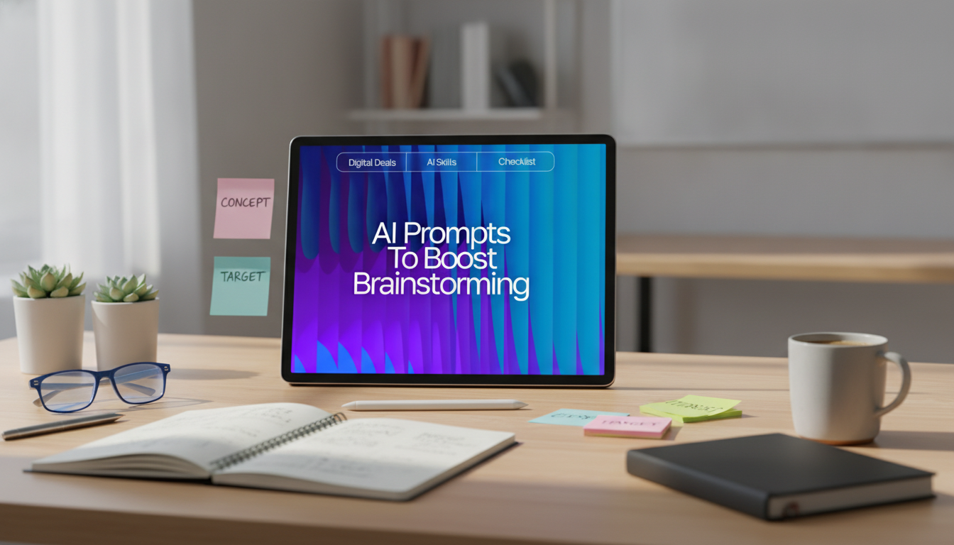 AI Brainstorming Toolkit: Fast Ideas in 20 Minutes