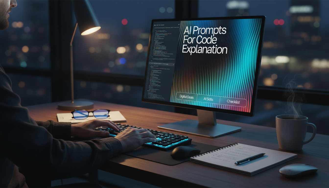 AI Code Explanation Checklist for Developers (Digital)
