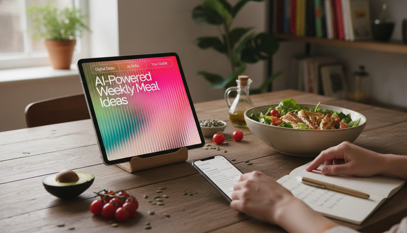 AI Weekly Meal Ideas: Personalized Plans in Minutes