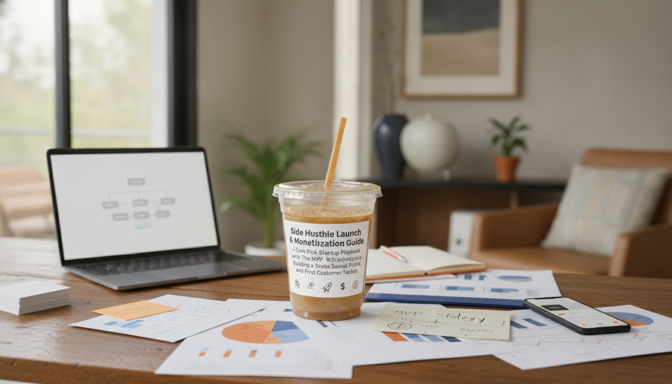 Low-Risk Side Hustle Launch: MVP, Pricing, First Sales