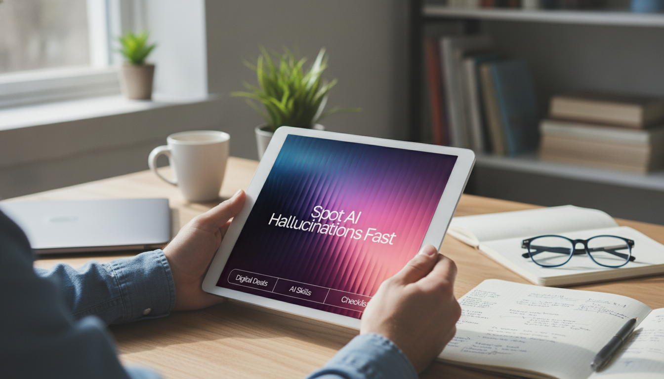How to Spot AI Hallucinations: 60-Second Scan + Checklist