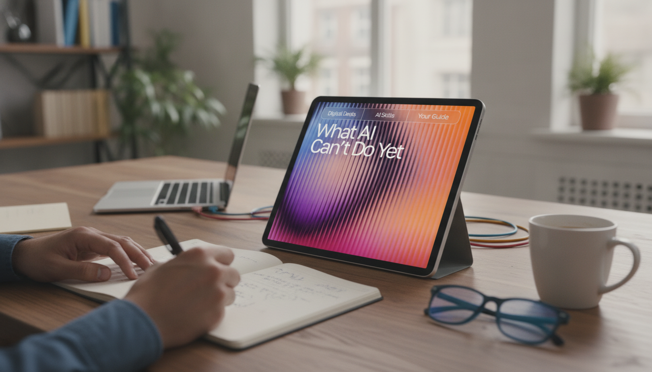What AI Can’t Do Yet: Limits, Risks, and Safe Use