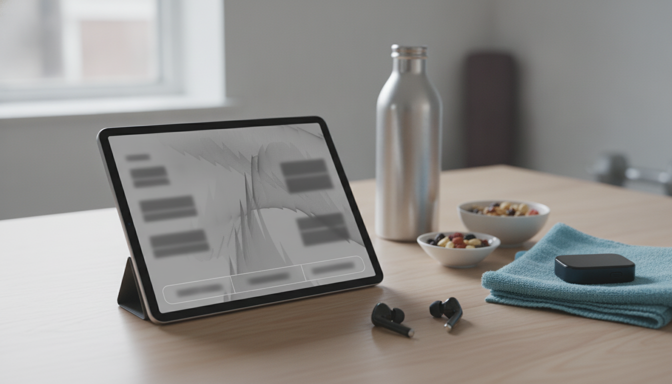 AI Fitness Routine Checklist: Smart Planner for Balance