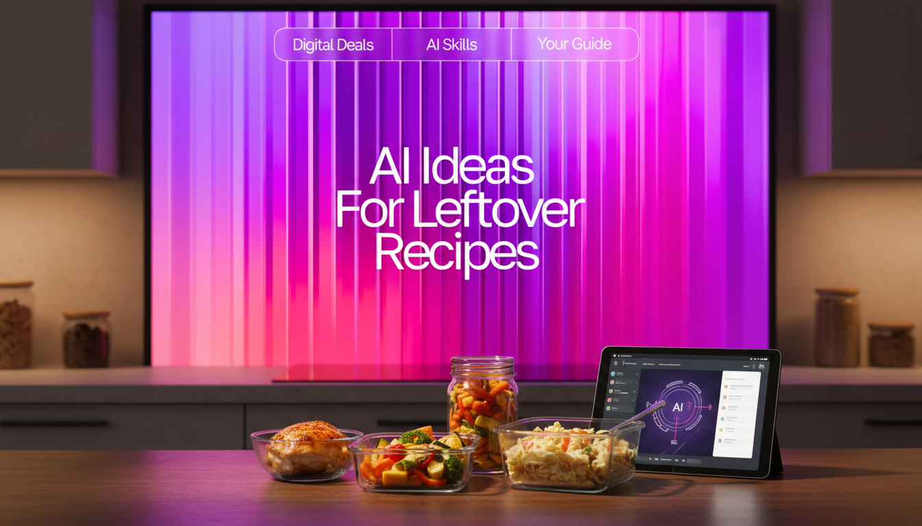 AI Leftover Recipe Ideas: Fast Remixes With What You Have