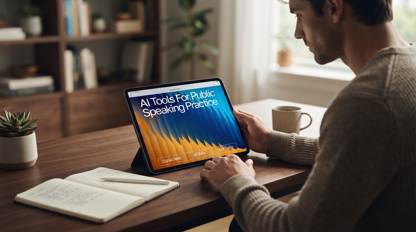 AI Public Speaking Practice: Plan, Rehearse, Review Loop