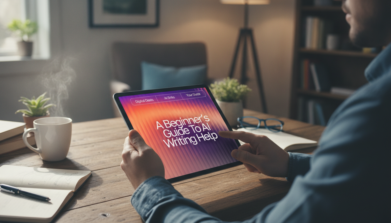 AI Writing Help for Beginners: Simple Step-by-Step Guide